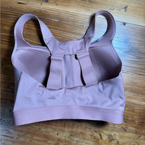 All In Motion Womens Sculpt High Support Zip-Front Sports Bra Dusty Rose 34D EUC - Picture 6 of 11